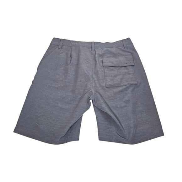 BYLT Premium Basics Kinetic Shorts Men’s Large 9.5" Slate Gray Performance Chino - Picture 5 of 14